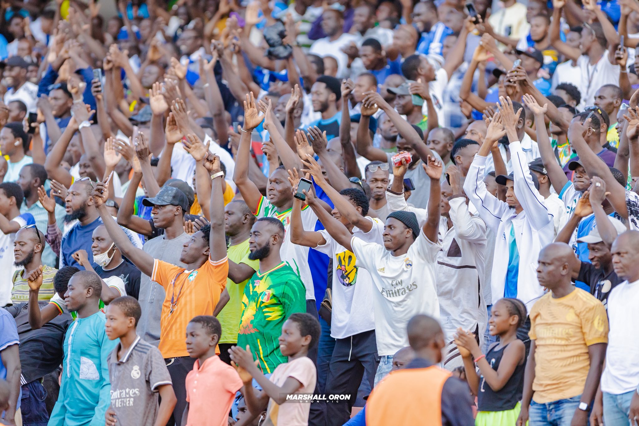 Supporters en tribune